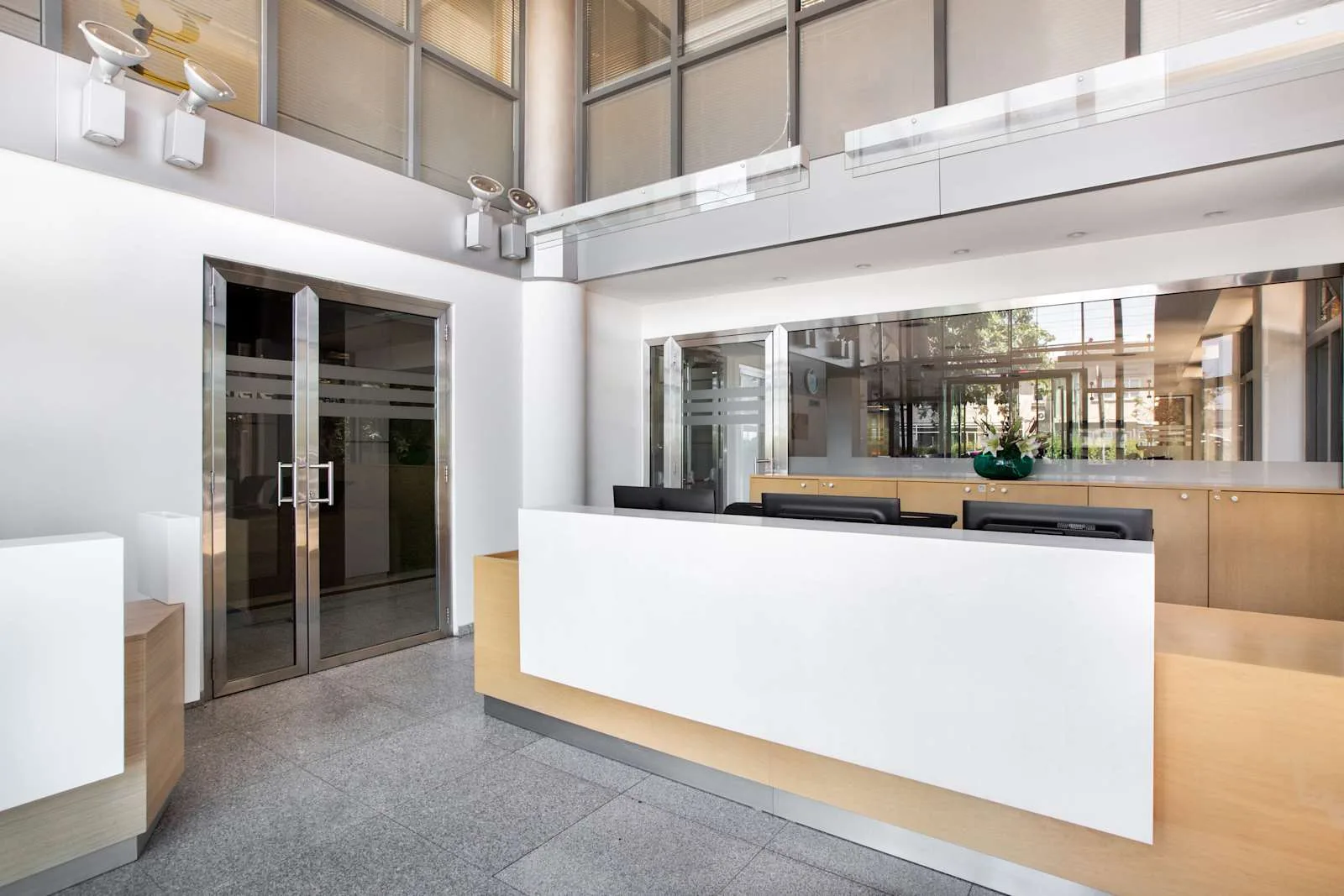 Temporary production facility photography